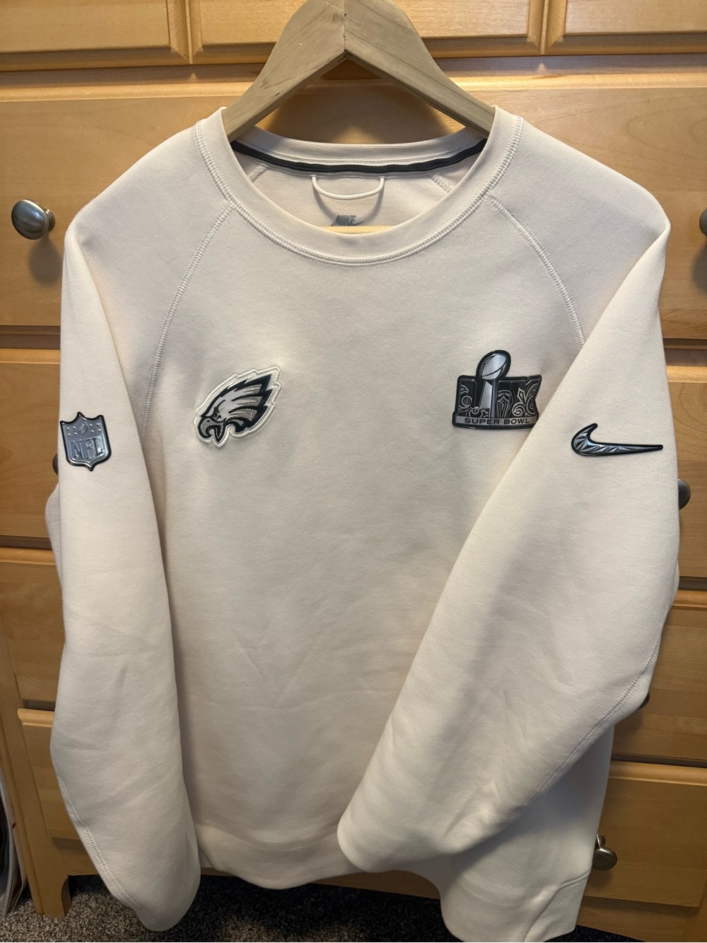 Philadelphia Eagles Super Bowl 59 LIX Opening Night Media Tech Fleece Sweatshirt